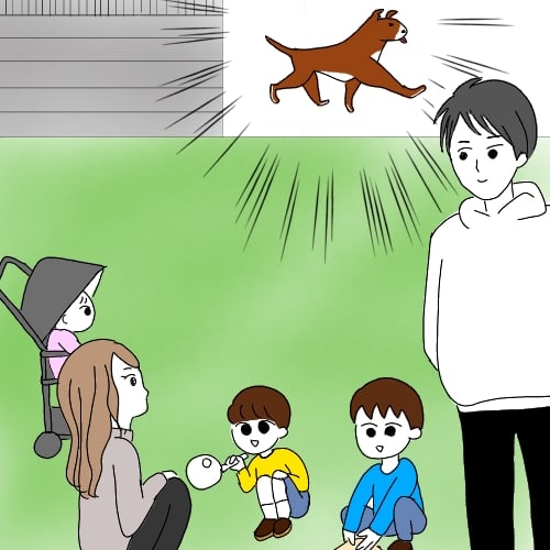 すくパラ連載漫画【マナーが悪い犬の飼い主の話②】